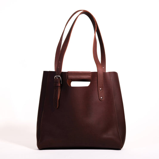 Full-Grain Leather Tote Bag