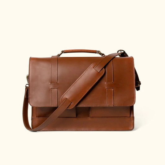 Executive Leather Messenger