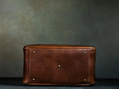 Executive Vegan-Look Weekender / Travel Duffle