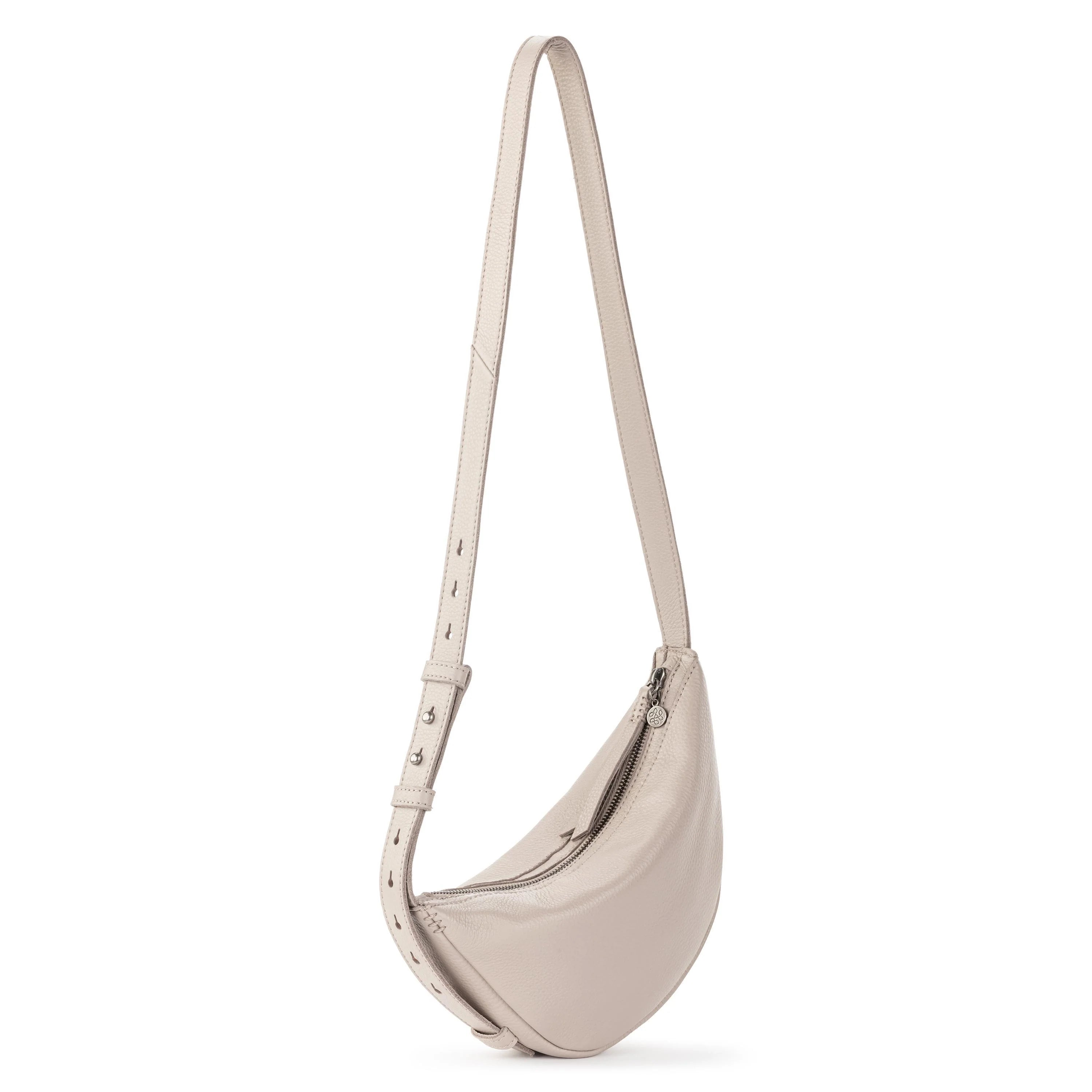 Adjustable Leather Sling Crossbody