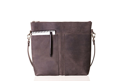 Premium Everyday Leather Tote with Pockets