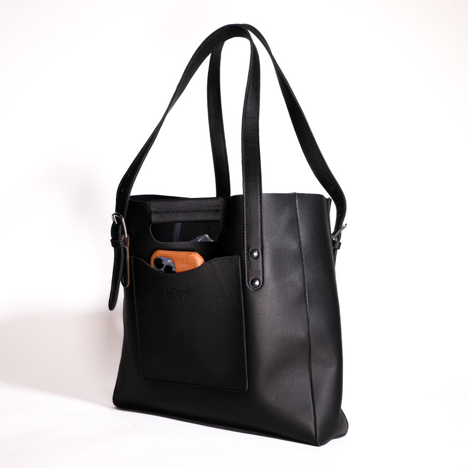 Full-Grain Leather Tote Bag