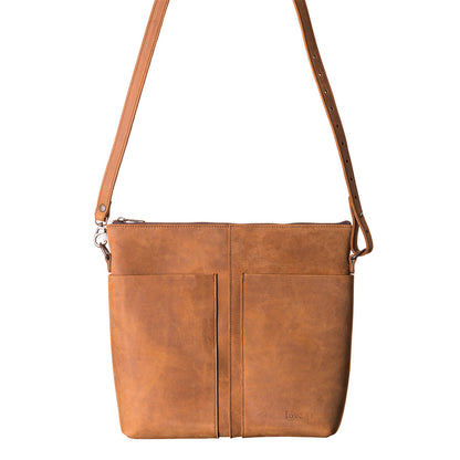 Premium Everyday Leather Tote with Pockets