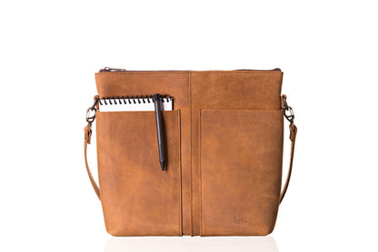 Premium Everyday Leather Tote with Pockets