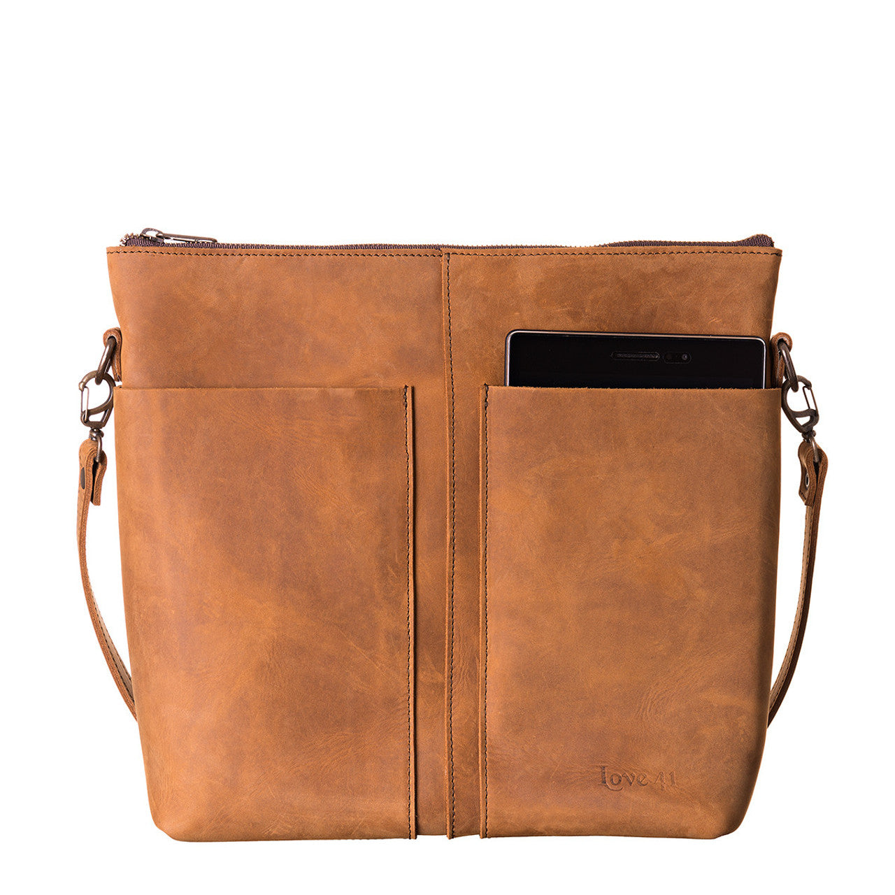 Premium Everyday Leather Tote with Pockets