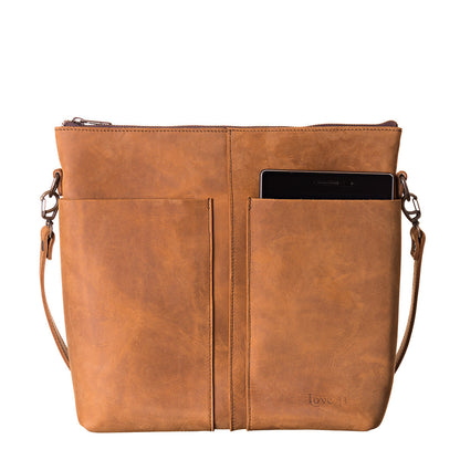Premium Everyday Leather Tote with Pockets