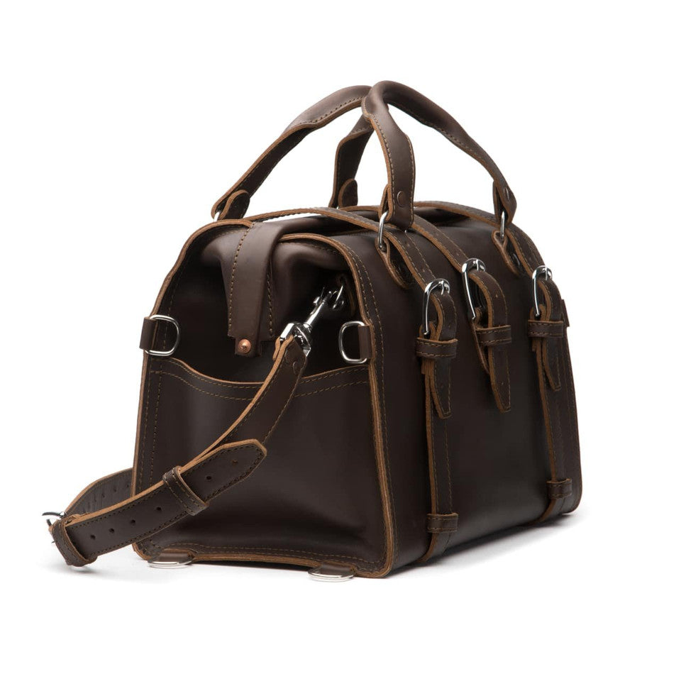 Heritage Leather Weekender Travel Duffel