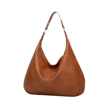 Brown Hobo leather shoulder bag Womens