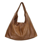 Genuine Leather Shoulder Tote