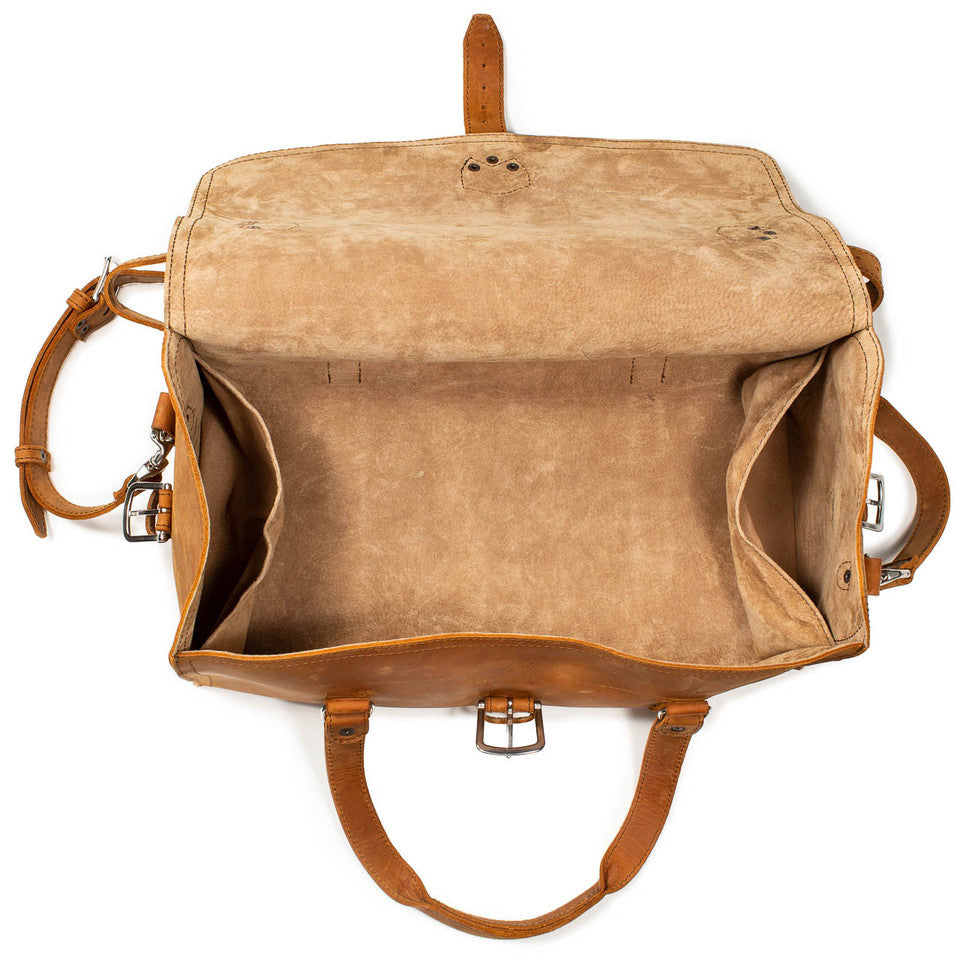 Heritage Compact Leather Duffel Bag
