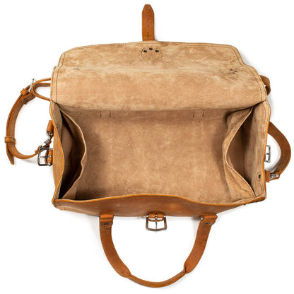 Heritage Compact Leather Duffel Bag