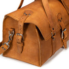 Heritage Compact Leather Duffel Bag