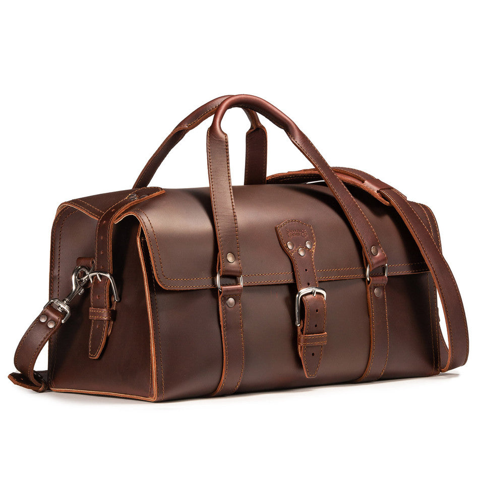 Heritage Compact Leather Duffel Bag