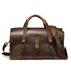 Heritage Compact Leather Duffel Bag