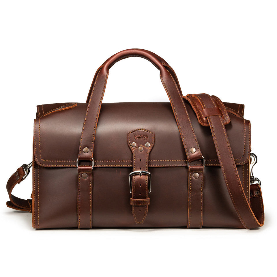 Heritage Compact Leather Duffel Bag