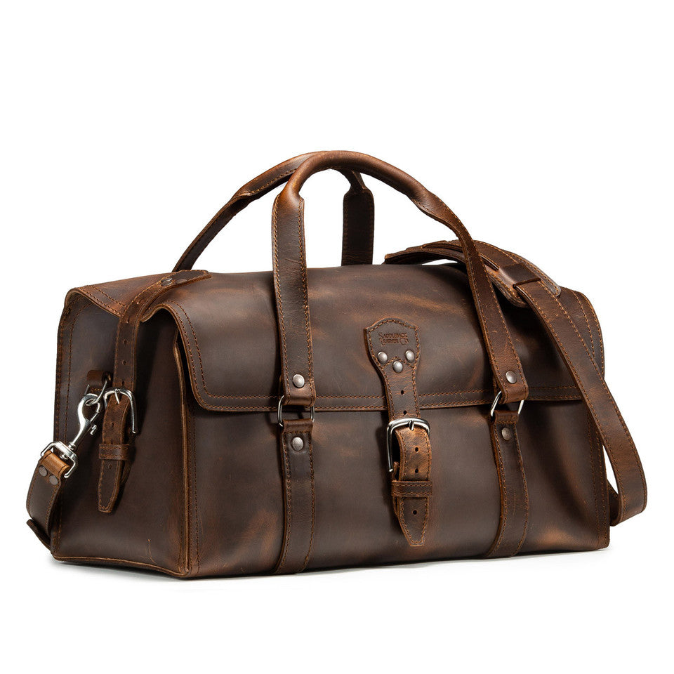 Heritage Compact Leather Duffel Bag
