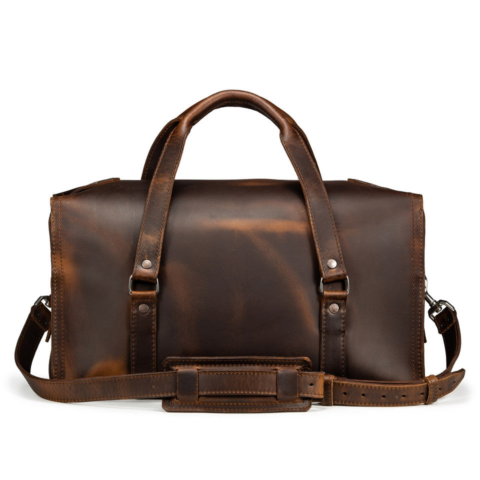 Heritage Compact Leather Duffel Bag
