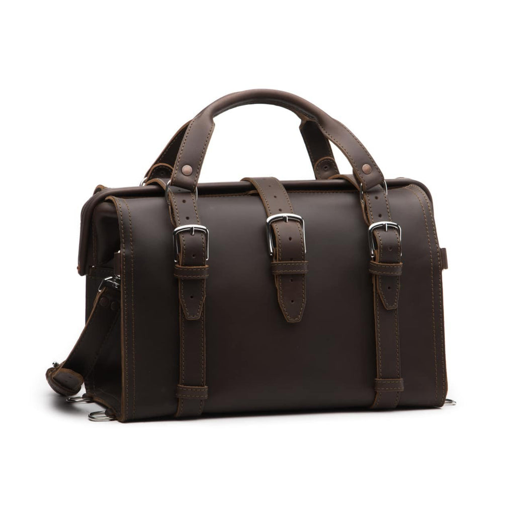 Heritage Leather Weekender Travel Duffel