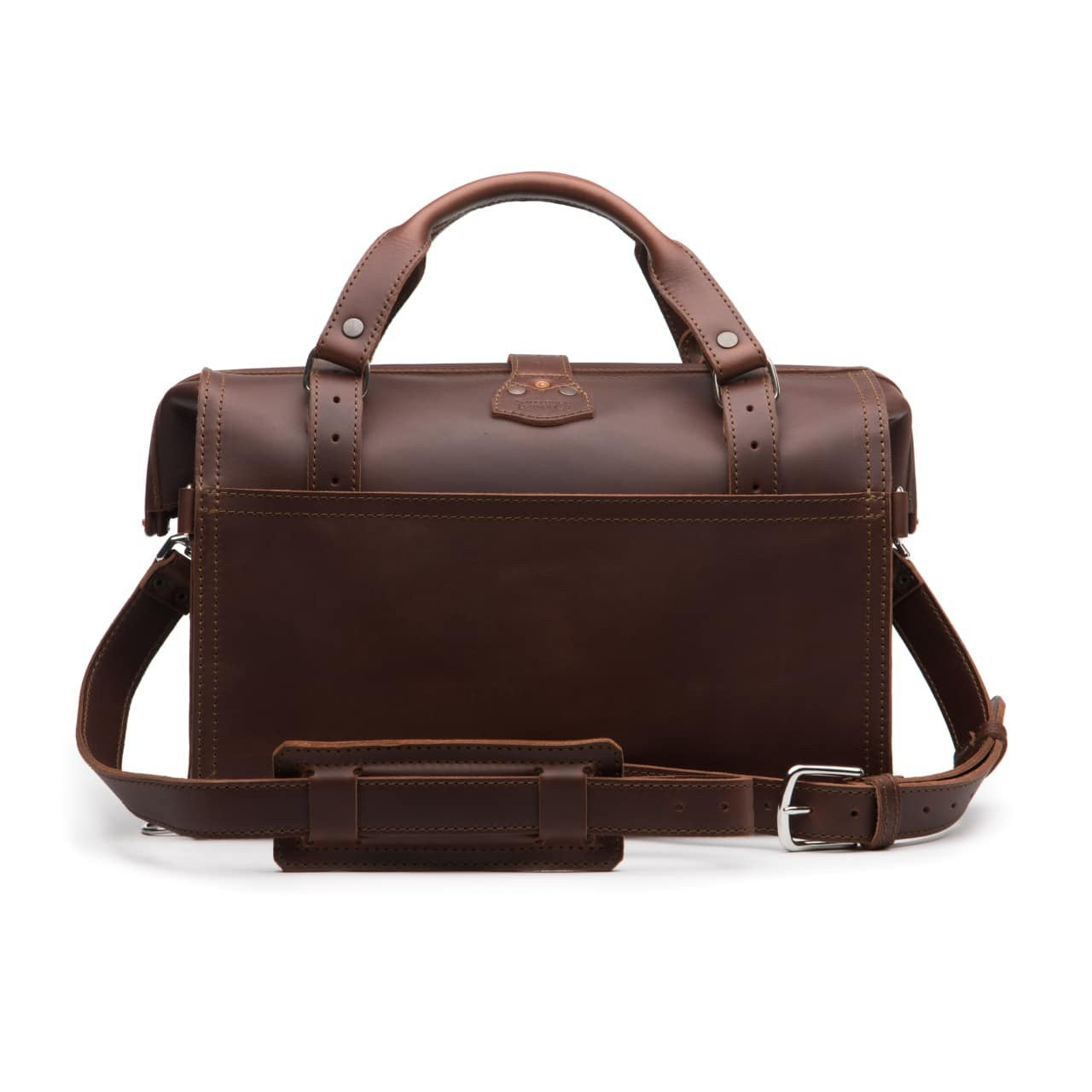 Heritage Leather Weekender Travel Duffel