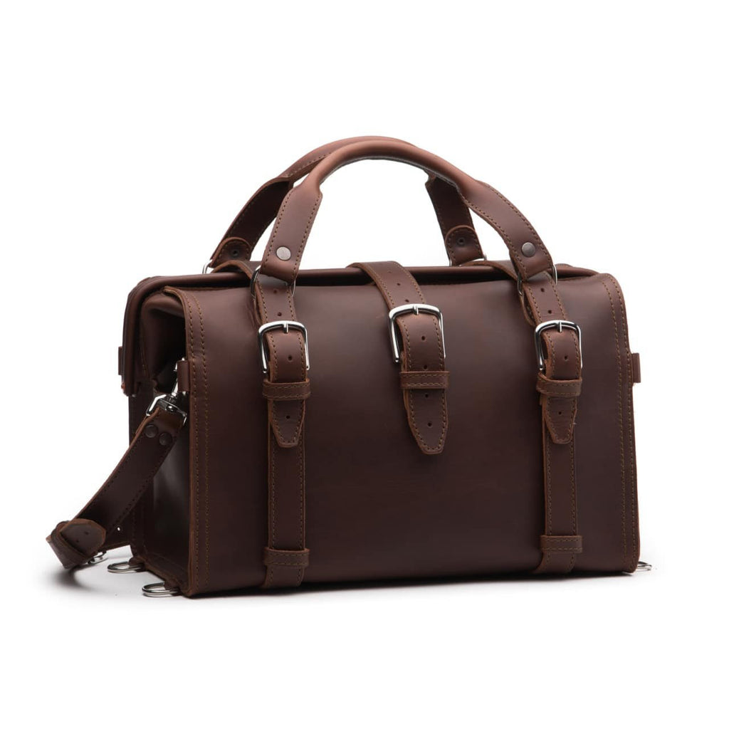 Heritage Leather Weekender Travel Duffel