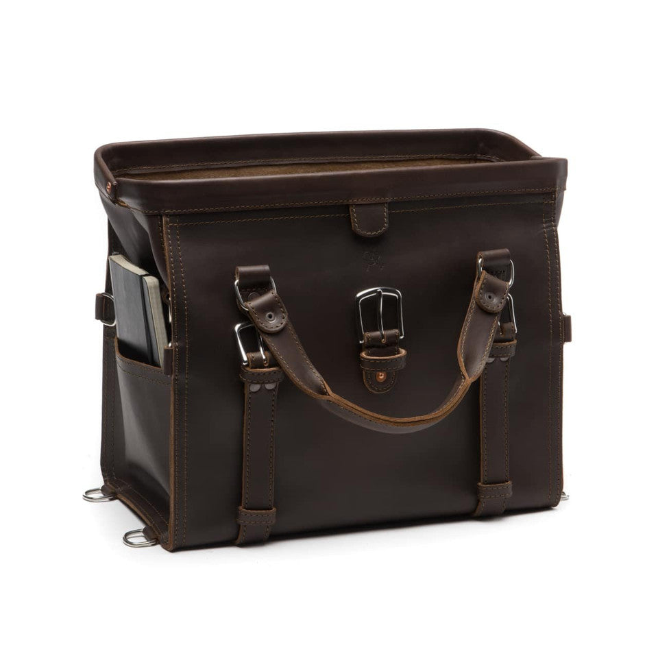 Heritage Leather Weekender Travel Duffel