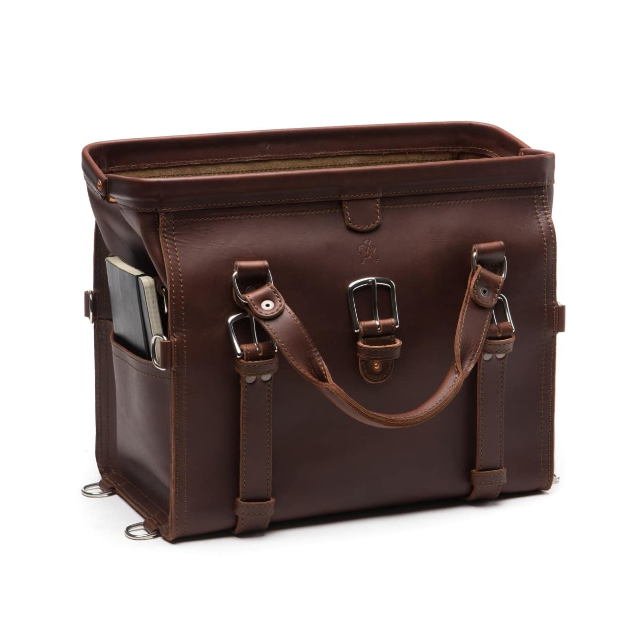 Heritage Leather Weekender Travel Duffel