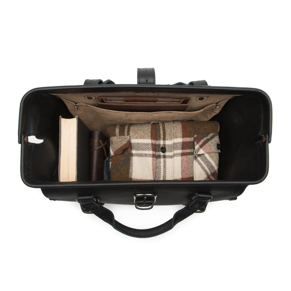 Heritage Leather Weekender Travel Duffel