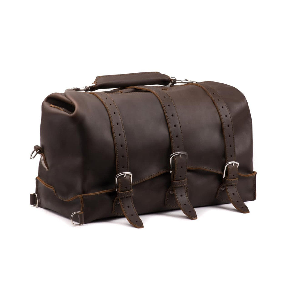 Heritage Full-Grain Leather Travel Duffle