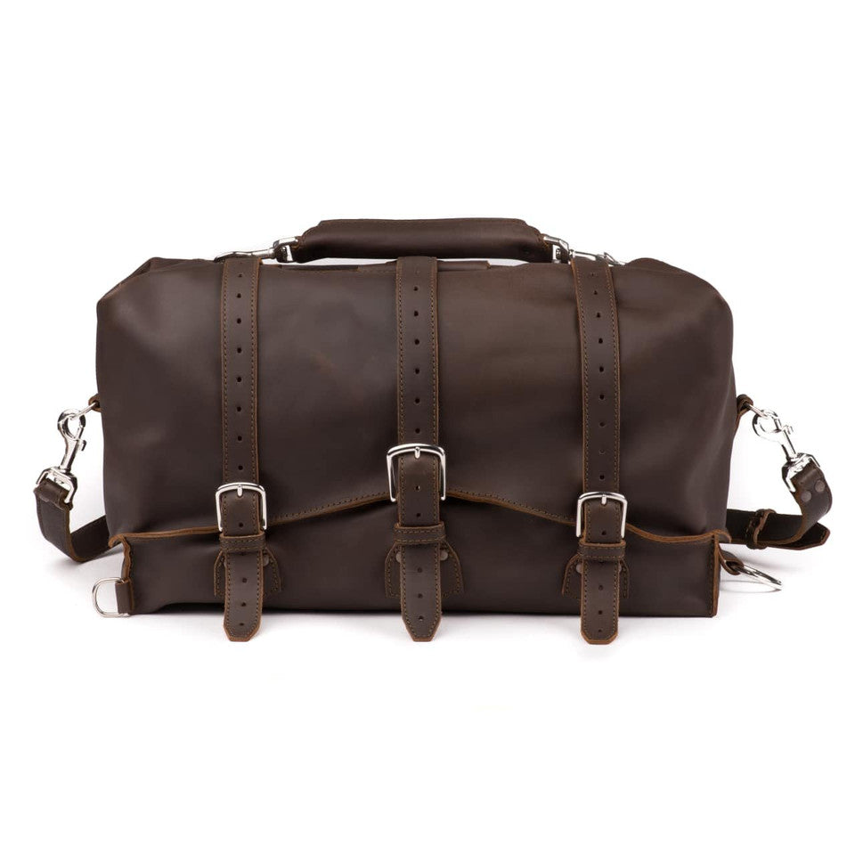 Heritage Full-Grain Leather Travel Duffle