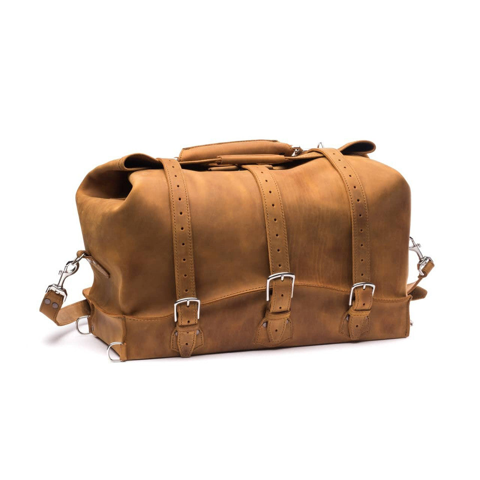 Heritage Full-Grain Leather Travel Duffle