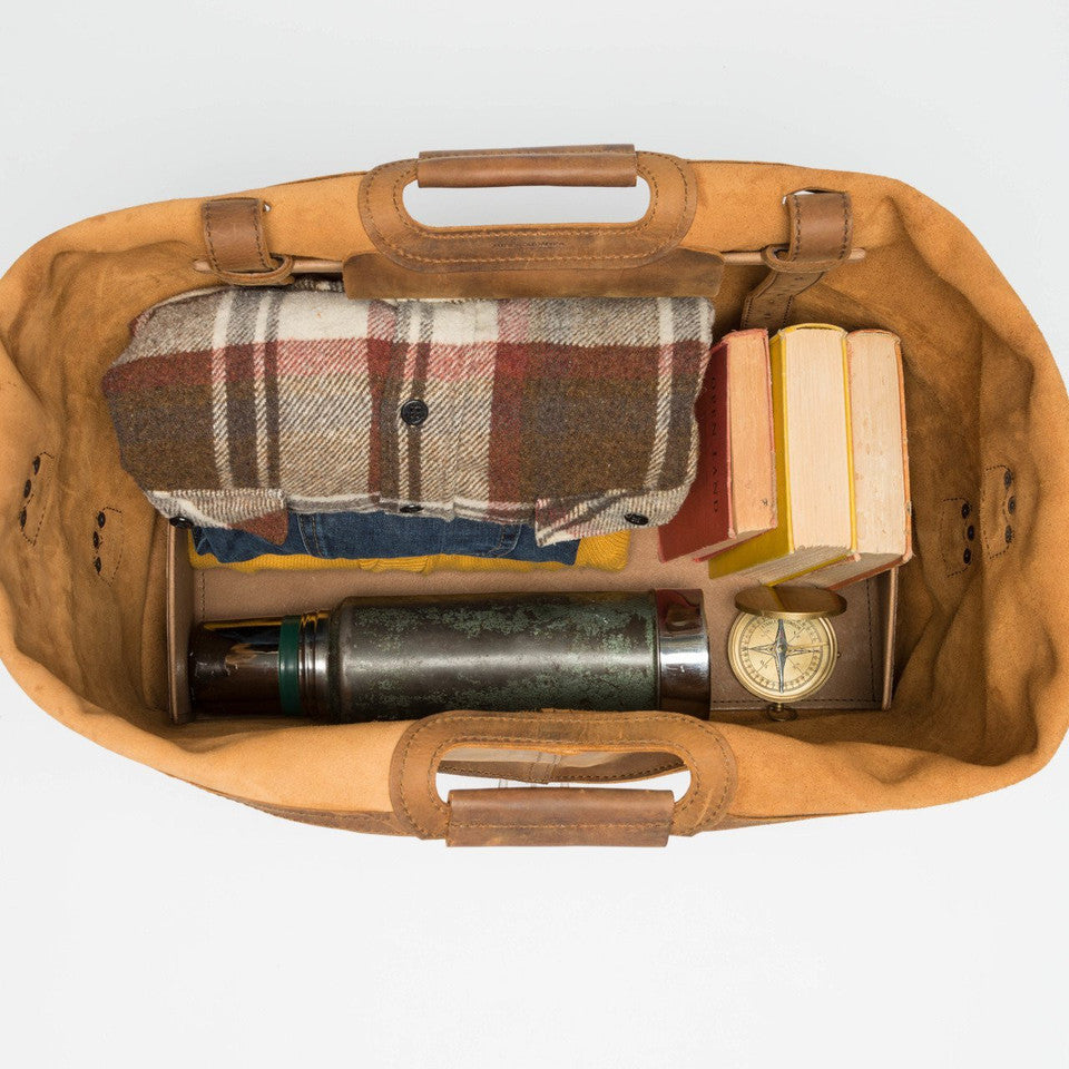 Heritage Full-Grain Leather Travel Duffle