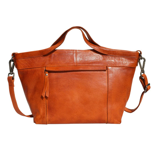 Everyday Luxe Leather Tote with Adjustable Strap