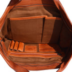 Everyday Luxe Leather Tote with Adjustable Strap