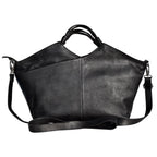 Leather Work‐Friendly Tote / Crossbody with Smart Pockets