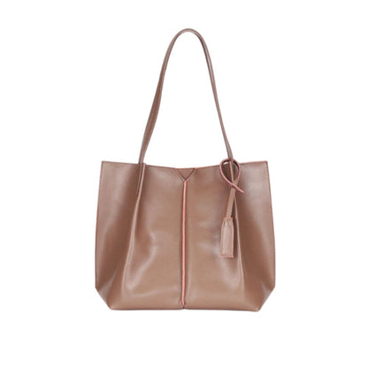 Classic Leather Women's Designer Tote Handbag