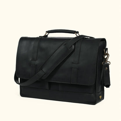 Blacksmith Premium Leather Messenger Bag