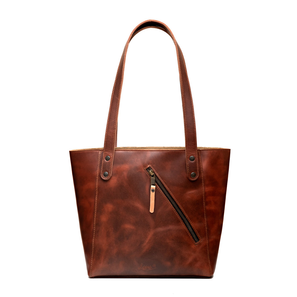 Everyday Discreet Leather Tote