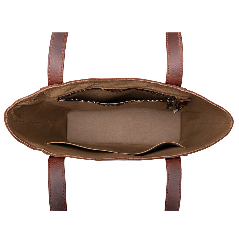 Everyday Discreet Leather Tote