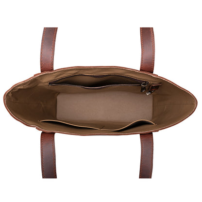Everyday Discreet Leather Tote