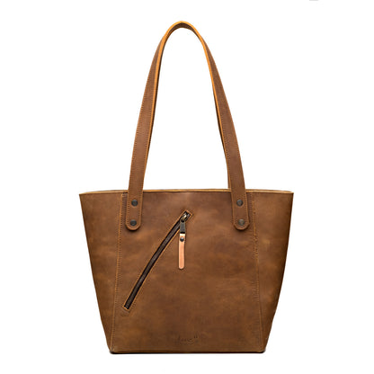 Everyday Discreet Leather Tote