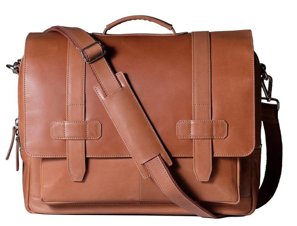 Executive Leather Messenger