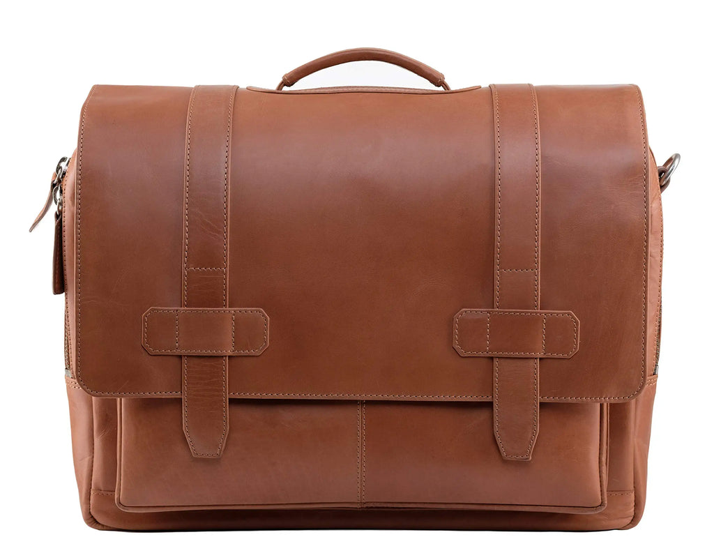 Executive Leather Messenger