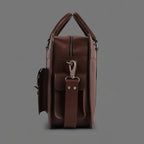 Buffalo Leather Executive Flight Briefcase – 16” Laptop Bag