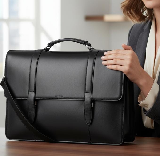 Blacksmith Premium Leather Messenger Bag