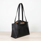Premium Full-Grain Leather Tote with 16″ Laptop Compartment