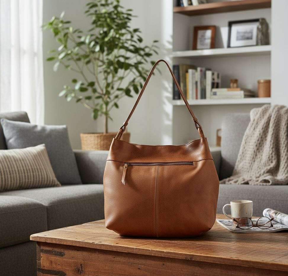 Luxury Leather Shoulder Tote