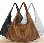 Genuine Leather Shoulder Tote