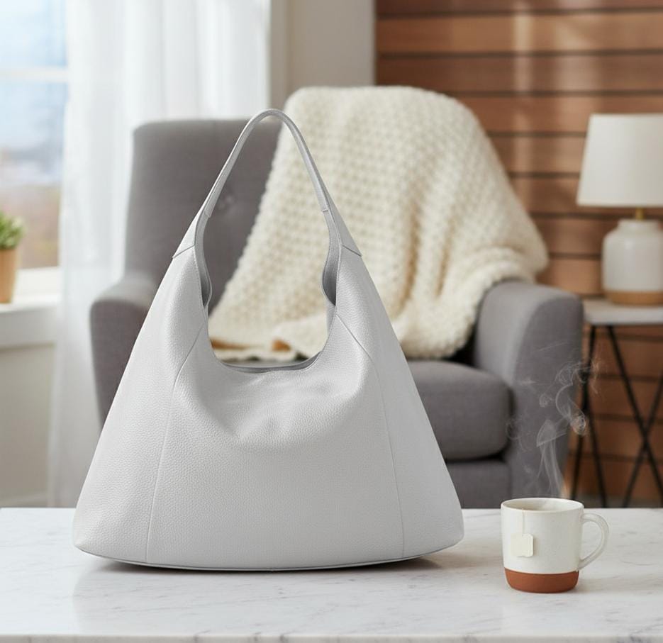 Genuine Leather Shoulder Tote