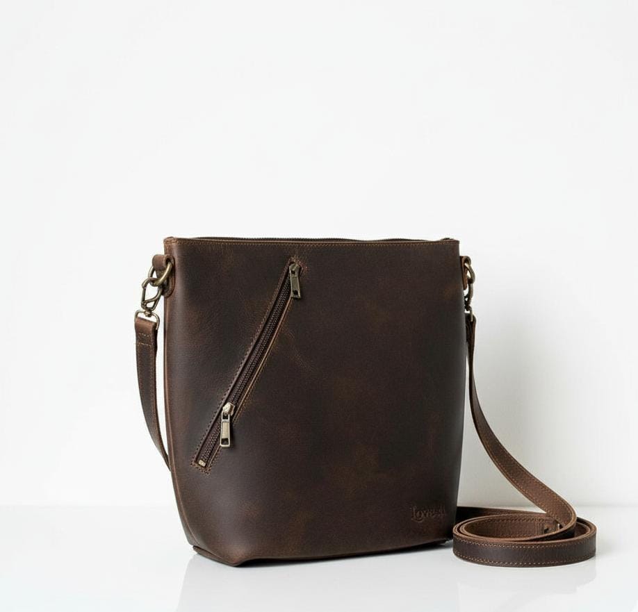 Premium Leather Crossbody Shoulder Bag