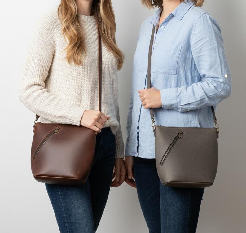 Premium Leather Crossbody Shoulder Bag